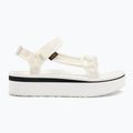 Moteriški žygio sandalai Teva Flatform Universal Mesh Print bright white 2