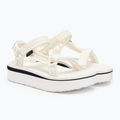 Moteriški žygio sandalai Teva Flatform Universal Mesh Print bright white 4
