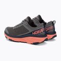 Moteriški bėgimo bateliai HOKA Challenger ATR 5 charcoal gray/fusion coral 3