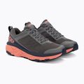Moteriški bėgimo bateliai HOKA Challenger ATR 5 charcoal gray/fusion coral 4
