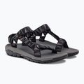 Teva Hurricane XLT2 pilkai juodi vyriški turistiniai sandalai 1019234 4