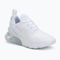 Vaikiški batai Nike Air Max 270 white/metallic silver/white