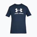 Under Armour UA Sportstyle Logo SS vyriški treniruočių marškinėliai tamsiai mėlyni 1329590