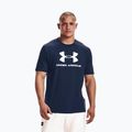 Under Armour UA Sportstyle Logo SS vyriški treniruočių marškinėliai tamsiai mėlyni 1329590 3