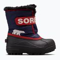 Sorel Snow Commander vaikiški trekingo batai nocturnal/sail red 7