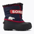 Sorel Snow Commander vaikiški trekingo batai nocturnal/sail red 2