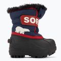 Vaikiški sniego batai Sorel Snow Commander nocturnal/sail red 2