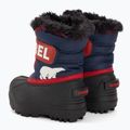 Vaikiški sniego batai Sorel Snow Commander nocturnal/sail red 3