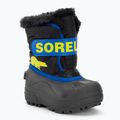 Vaikiški sniego batai Sorel Snow Commander black/super blue