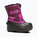 Vaikiški sniego batai Sorel Snow Commander purple dahlia/groovy pink 7