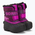 Vaikiški sniego batai Sorel Snow Commander purple dahlia/groovy pink 4