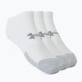 Under Armour Heatgear No Show sportinės kojinės 3 poros baltos 1346755