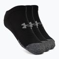 Under Armour Heatgear No Show sportinės kojinės 3 poros juodos 1346755