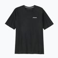 Vyriški žygio marškinėliai Patagonia P-6 Logo Responsibili-Tee black 5