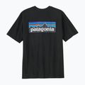 Vyriški žygio marškinėliai Patagonia P-6 Logo Responsibili-Tee black 6
