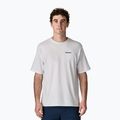 Vyriški žygio marškinėliai Patagonia P-6 Logo Responsibili-Tee white 2
