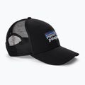 Patagonia P-6 Logo LoPro Trucker kepurė juoda