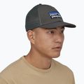 Kepuraitė su snapeliu Patagonia P-6 Logo LoPro Trucker forge grey 3