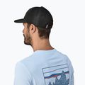 Kepuraitė su snapeliu Patagonia P-6 Logo Trucker black 8
