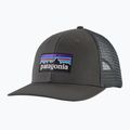 Patagonia P-6 Logo Trucker kepurė forge grey