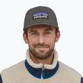 Patagonia P-6 Logo Trucker kepurė forge grey 3