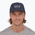 Kepuraitė su snapeliu Patagonia P-6 Logo Trucker navy blue 3