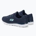 Moteriški treniruočių bateliai SKECHERS Summits navy/light blue 3