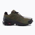 Vyriški bėgimo bateliai Salomon Speedcross 5 Wide grape leaf/black 2