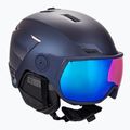 Moteriškas slidinėjimo šalmas Salomon Icon Lt Visor navy blue L41199800