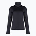 Moteriški Salomon Outrack Full Zip Mid vilnoniai marškinėliai su užtrauktuku, juodi LC1358200