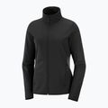 Moteriški Salomon Outrack Full Zip Mid vilnoniai marškinėliai su užtrauktuku, juodi LC1358200 4