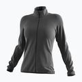 Moteriški Salomon Outrack Full Zip Mid vilnoniai marškinėliai su užtrauktuku, juodi LC1358200 5