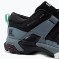 Moteriški trekingo batai Salomon X Ultra 4 GTX black-blue L41289600 7