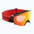 Salomon S/View pilki/raudoni slidinėjimo akiniai L41488000