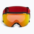 Salomon S/View pilki/raudoni slidinėjimo akiniai L41488000 2