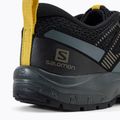 Salomon XA Pro V8 chic/sulphur vaikiški bėgimo bateliai 8