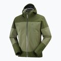 Salomon Outrack 2.5L žalia vyriška striukė nuo lietaus LC1703400