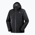 Salomon Outline GTX 2.5L vyriška striukė nuo lietaus juoda LC1786500
