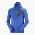 Vyriški Salomon Outline FZ Hoodie vilnoniai džemperiai mėlyna LC1787900