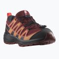 Salomon XA Pro V8 vaikiški bėgimo bateliai dahlia/black/pord 10