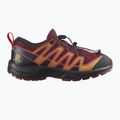 Salomon XA Pro V8 vaikiški bėgimo bateliai dahlia/black/pord 11