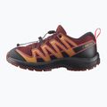 Salomon XA Pro V8 vaikiški bėgimo bateliai dahlia/black/pord 12