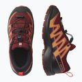 Salomon XA Pro V8 vaikiški bėgimo bateliai dahlia/black/pord 14