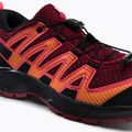 Salomon XA Pro V8 vaikiški bėgimo bateliai dahlia/black/pord 8