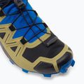 Vyriški bėgimo bateliai Salomon Speedcross 5 GTX black/green moss/skydiver 8