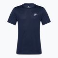 Vyriški marškinėliai Nike Sportswear Club black midnight navy/white