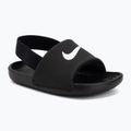 Vaikiškos šlepetės Nike Coffee black/white/white/white