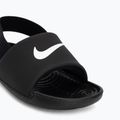 Vaikiškos šlepetės Nike Coffee black/white/white/white 7