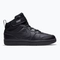 Vaikiški batai Nike Court Borough Mid 2 black/black/black