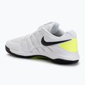 Vaikiški teniso bateliai Nike Court Vapor X Jr white/volt/black 3